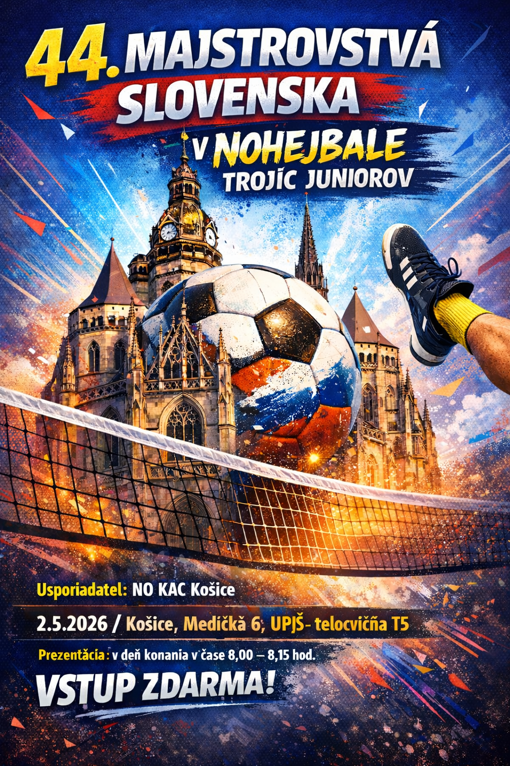 Majstrovstvá Slovenska v nohejbale trojíc juniorov