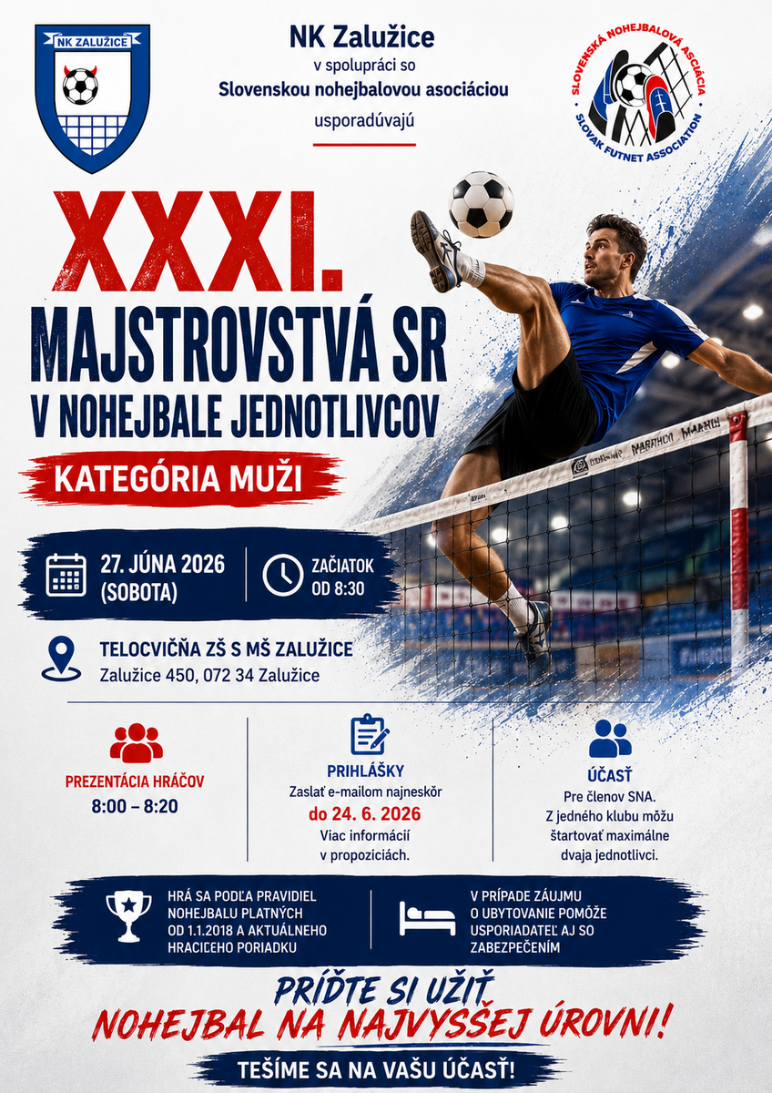 Majstrovstvá SR v nohejbale jednotlivcov - mužov