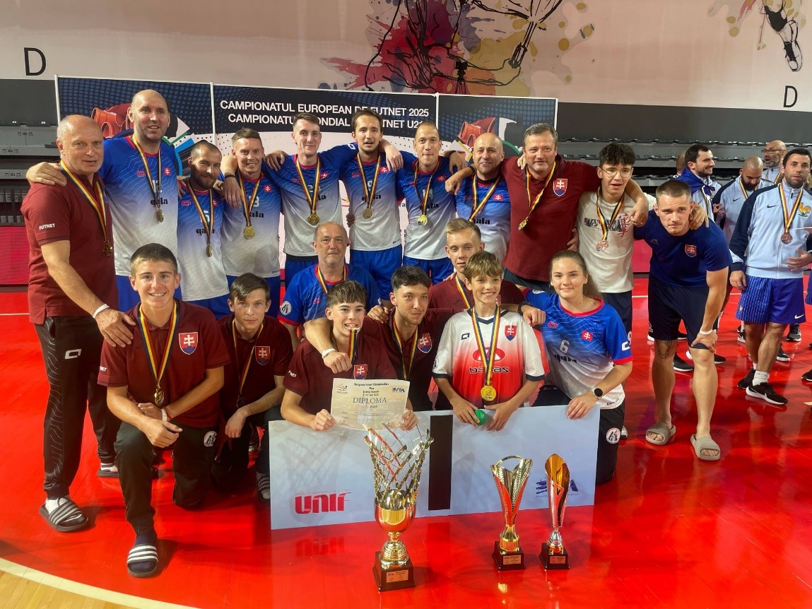 Úspech slovenských nohejbalistov